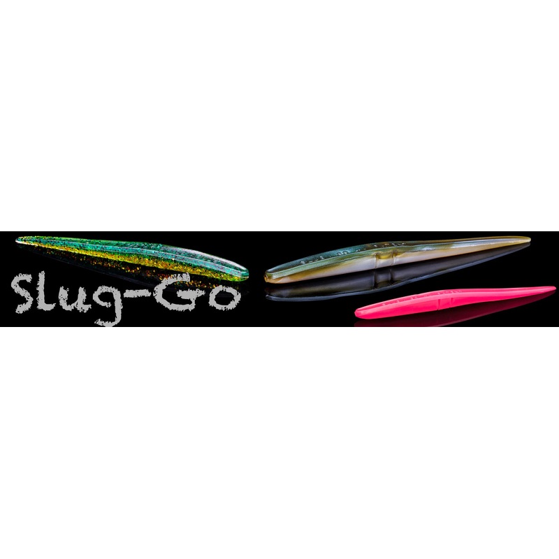 LUNKER CITY Slug-Go 9″ (225 mm) – 3 pc #001
