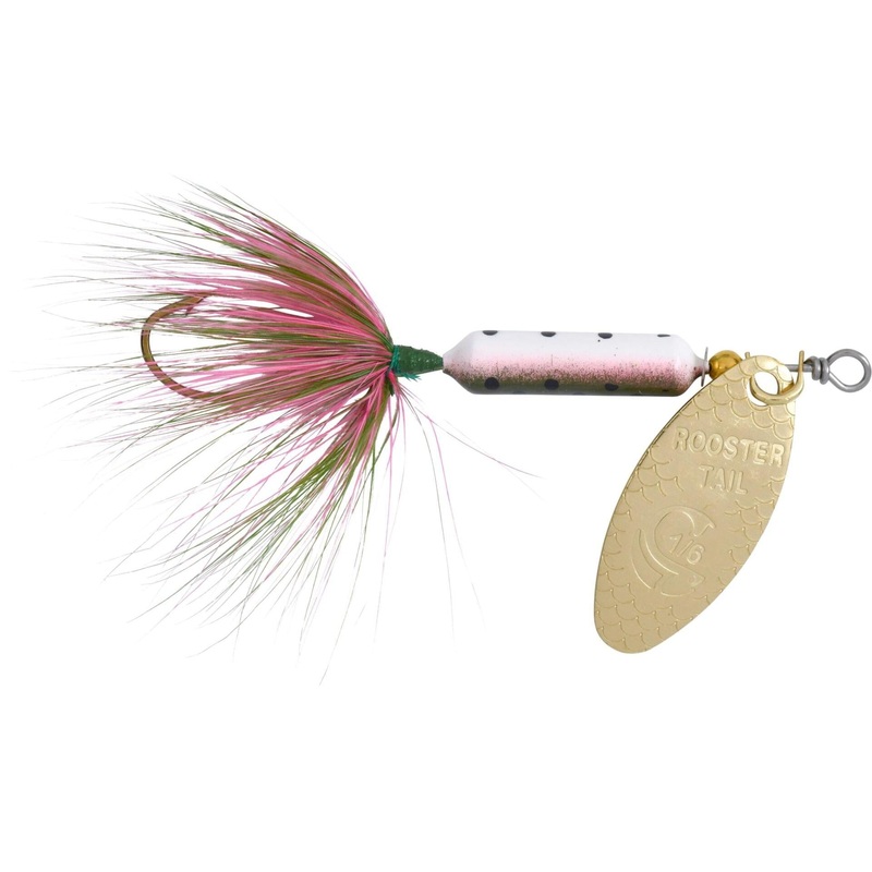 Original Rooster Tail with Single Hook Rainbow 1/16oz