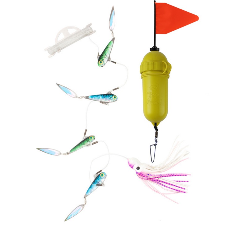 Rob Allen Flasher Bait Ball YELLOW