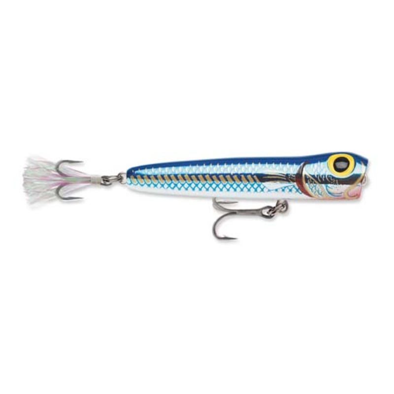 Storm 3 1/4 in Chug Bug CBS08 Plug BLUE MULLET