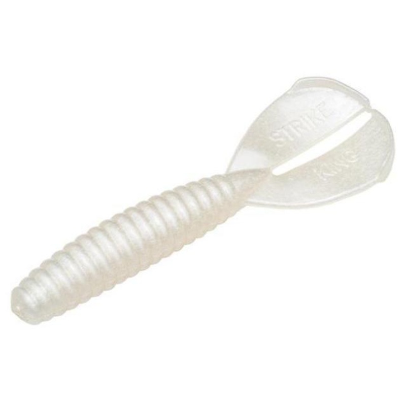 Strike King Rage Menace Grub Pearl 8Pk
