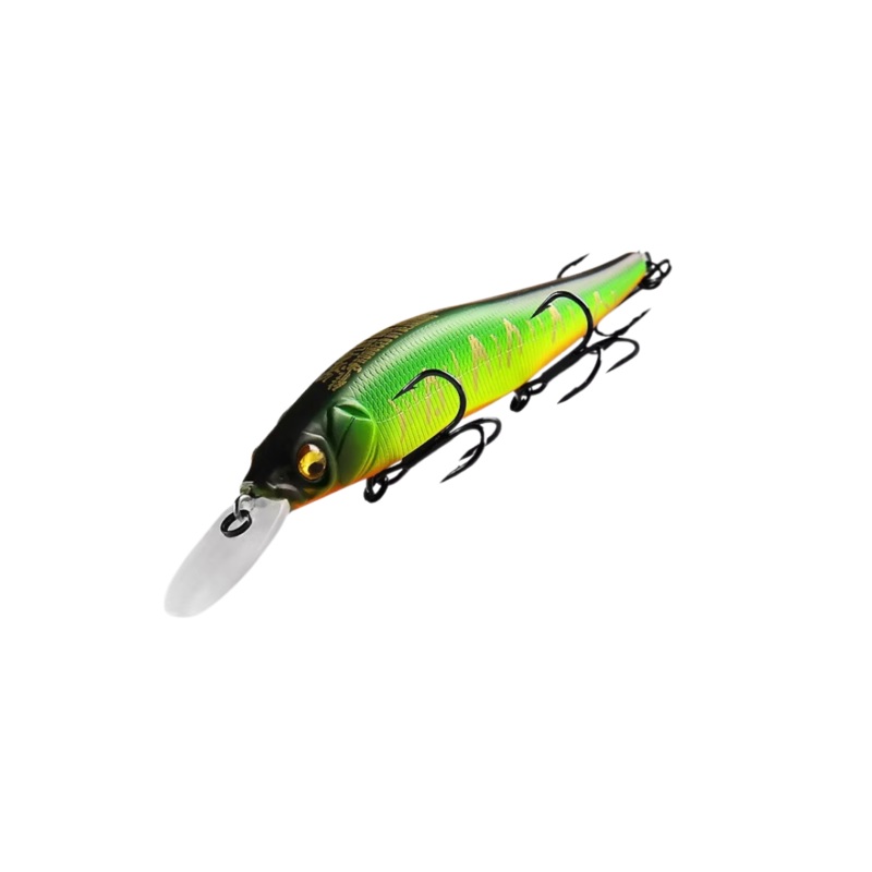 Bearking Jerkbait Flanker Hard Lures|110mm|14g Yellow Tiger