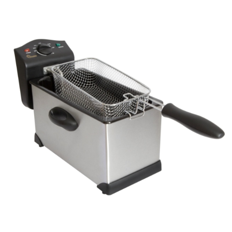 Chard 3-Liter Stainless Steel Deep Fryer