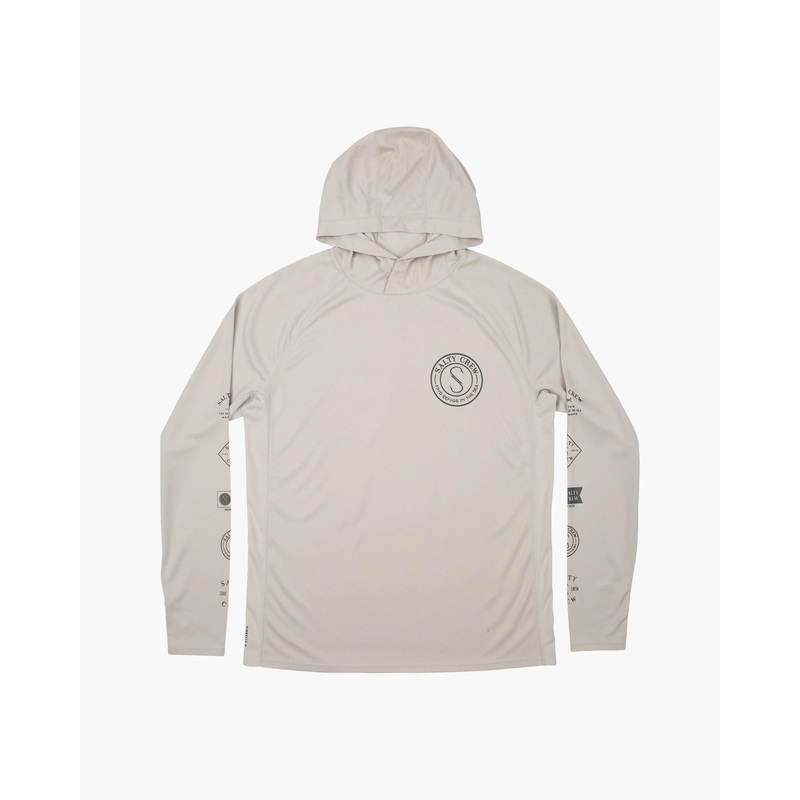 Salty Crew Palomar Perforated Hood Grey M