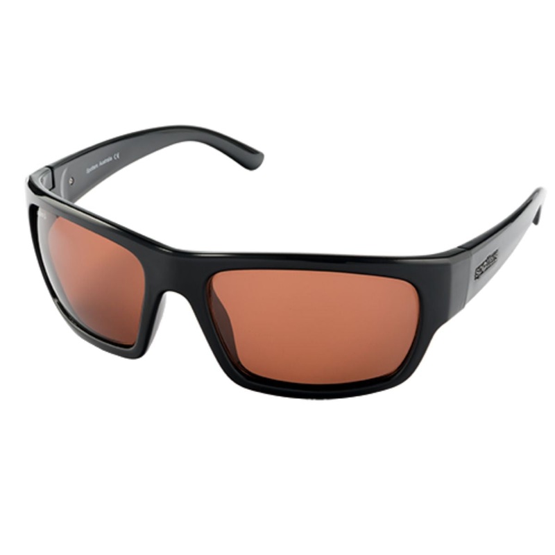 Spotters Freak Gloss Black Polarised Sunglasses Halide