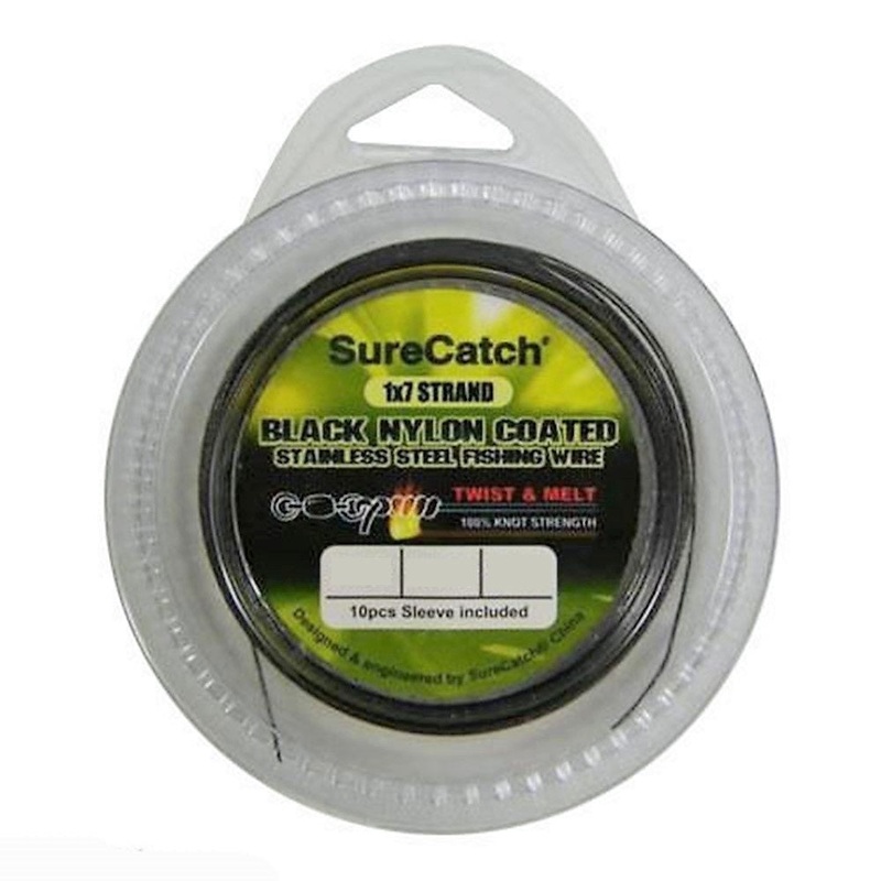 Sure Catch Nylon Coated Wire 10M 20lb