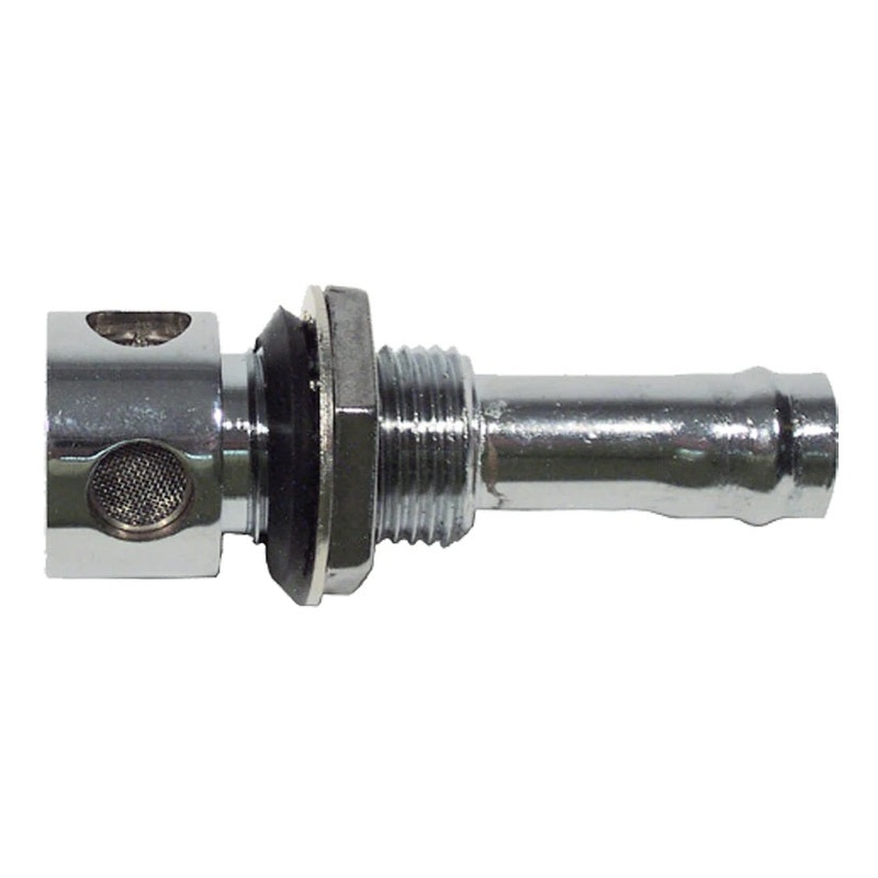 Waterline Vent Fuel Breather Chrome Plated Brass