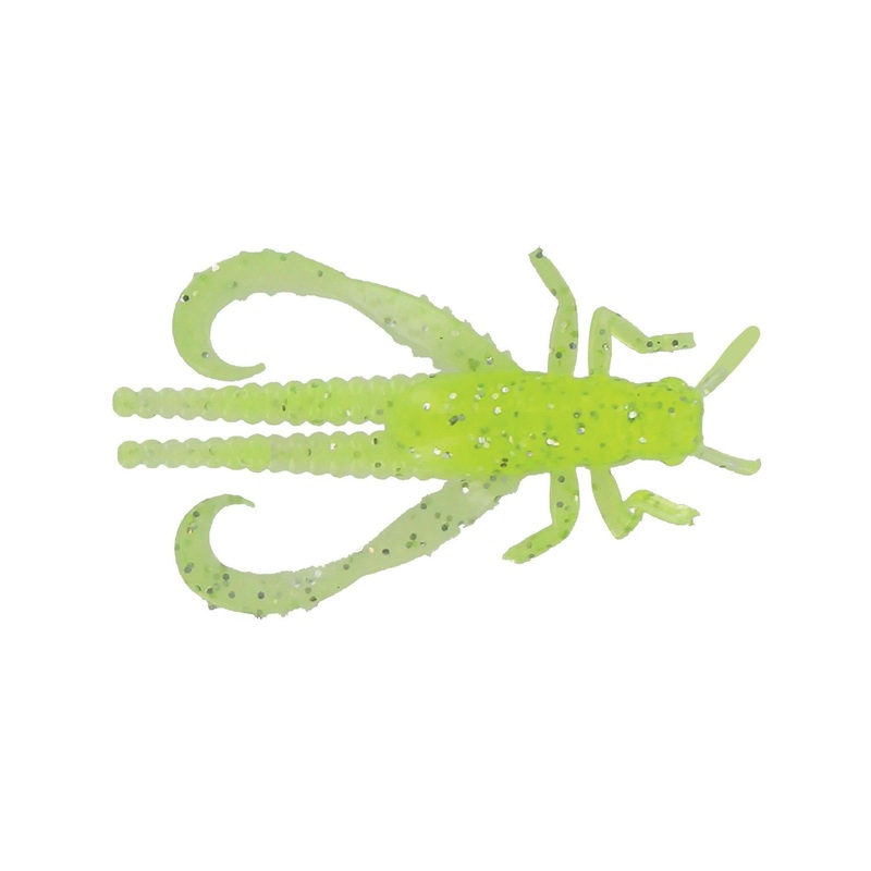 BIG BITE BAITS Bug Series Hopper 1.5″ (40 mm) – 10 pc Lemon