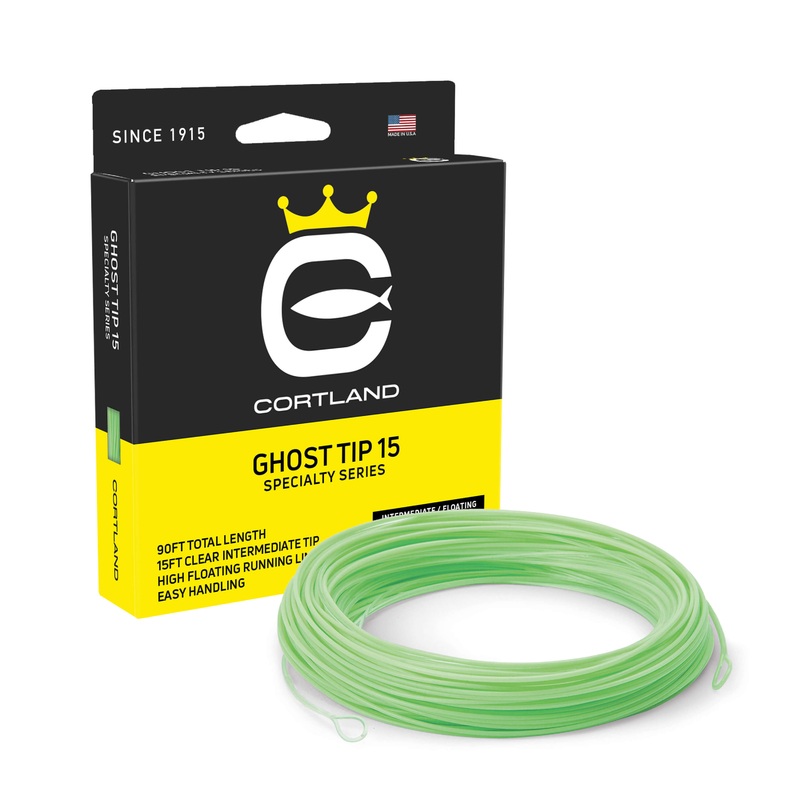 Cortland Ghost Tip 15 CLEAR / MINT GREEN WF5I/F