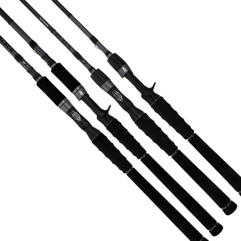 Daiwa 23 TD Black Baitcast Rods BASSTIK 681LFB
