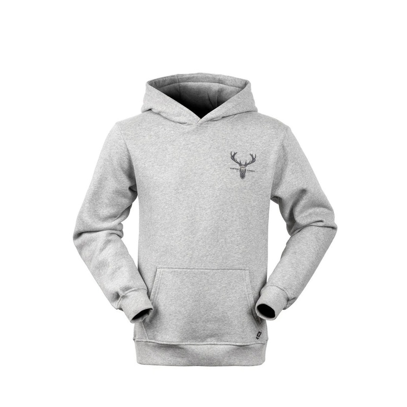 Hunters Element Alpha Stag Hoodie 2XL GREY MARLE