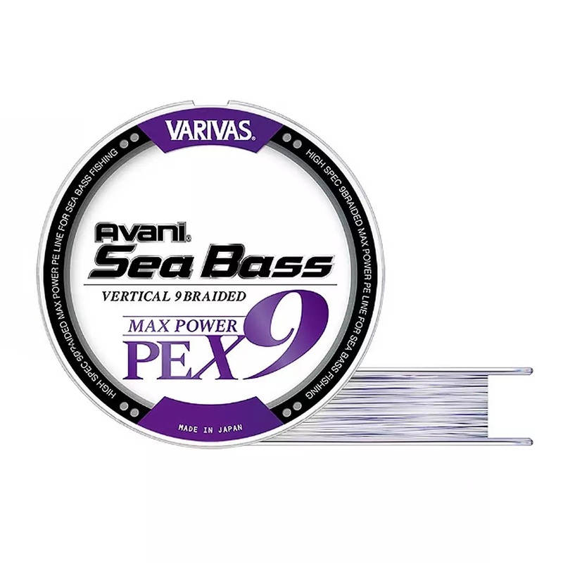 VARIVAS SeaBass Max Power X9 150m #0.8-0.148mm-8.1kg