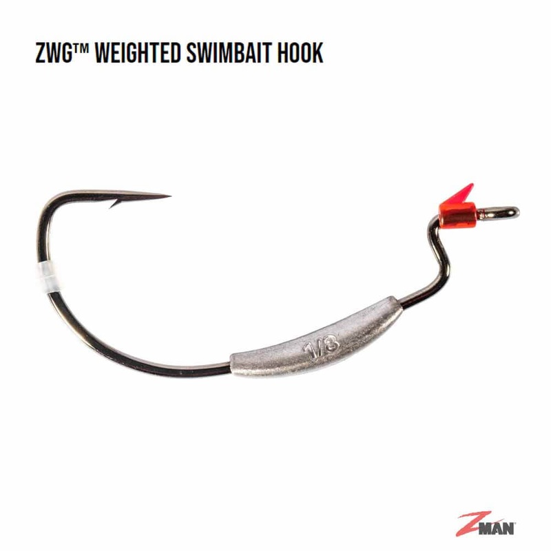 Z-Man ZWG Weighted Swimbait Hook 3/0 1/16OZ