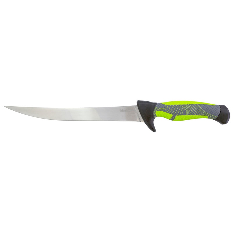 Mustad Green 9 Inch Fillet Knife – Mirror Polish