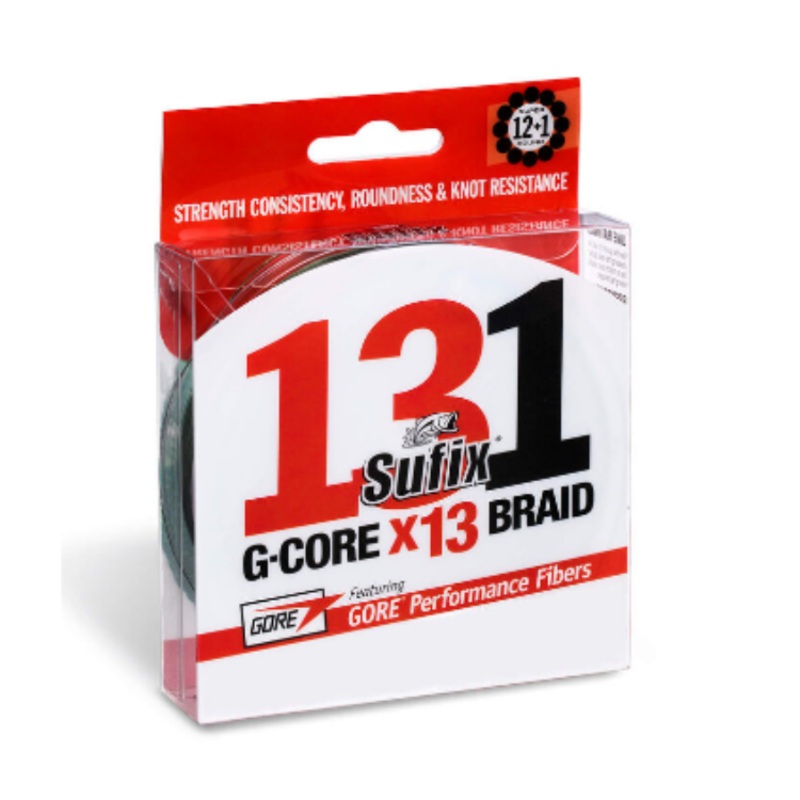 Sufix G-Core x13 300M Braid line | 0.205mm, 0.235mm, and 0.285mm 0.205mm