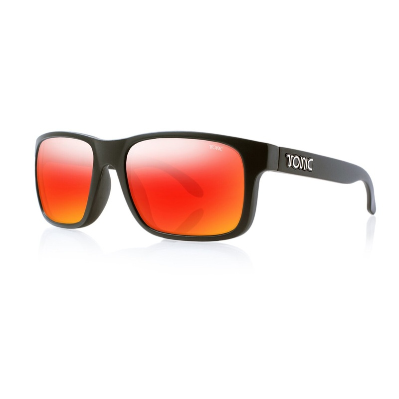 Tonic Mo Matt Black Glass Blue Mirror