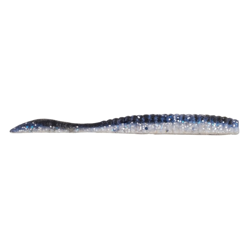 Berkley Maxscent Flat Worm Black Shiner 3.6″ 10pk