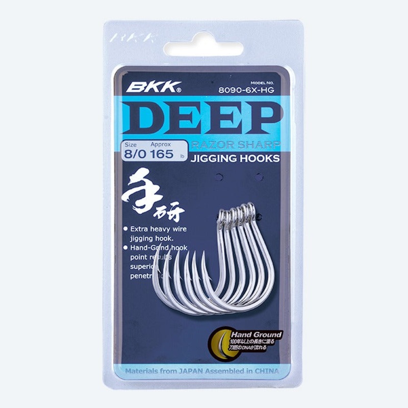 BKK Deep Jigging Hook 10/0 3-pack