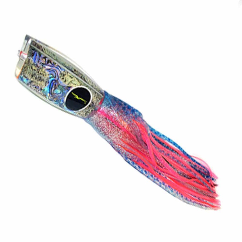 Black Bart Brazilliano Trolling Lure BLUE YELLOW/RAINBOW