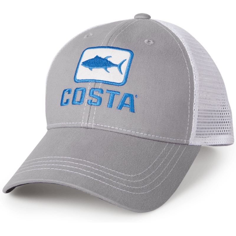 Costa del Mar Tuna Trucker Hat Gray