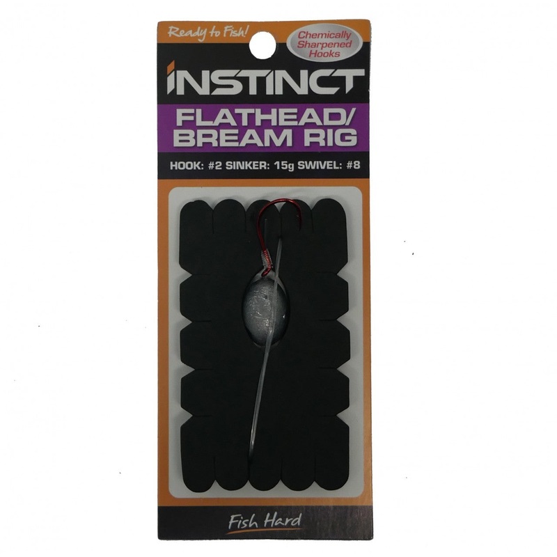 Instinct IN030 Pre Tied Flathead and Bream Fishing Rig
