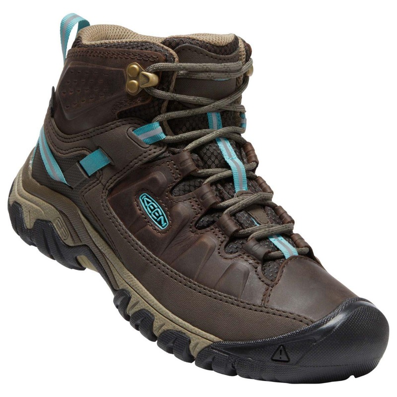 Keen Targhee III Mid WP Womens US8 Coffee Bean Porcelain