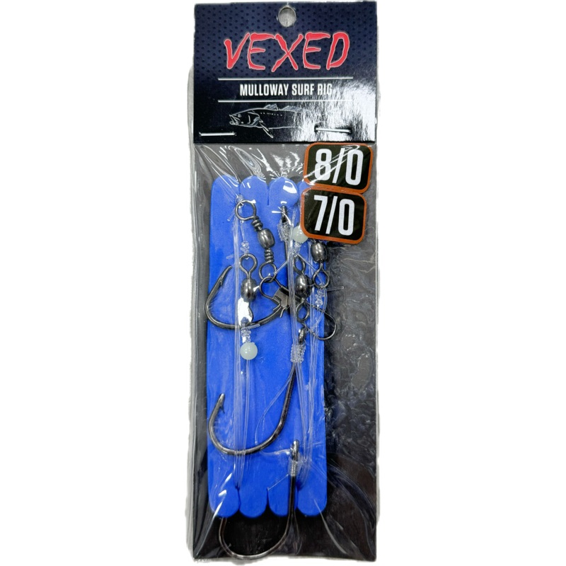 Vexed Mulloway Pulley Surf Triple Snell Rig 5/0