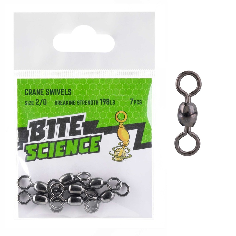 Bite Science Crane Swivel Value Pack Size 1 7PK