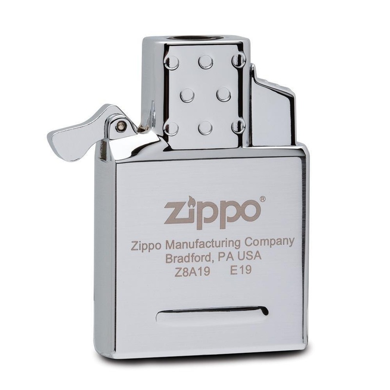 BUTANE LIGHTER INSERT – ZIPPO –  BUTANE LIGHTER INSERT, SINGLE TORCH, REFILLABLE, BRIGHT BLUE FLAME #65826