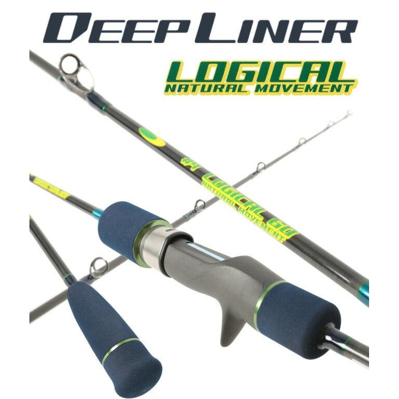 Deepliner Slow Pitch Jigging Rod Logical 60 #9