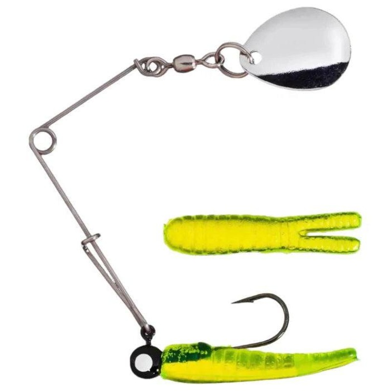 Johnson Beetle Spin Fluorescent Chartreuse 1/32oz