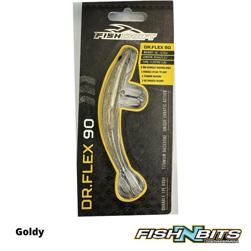 Fishcraft – Dr Flex 90 Black & Gold