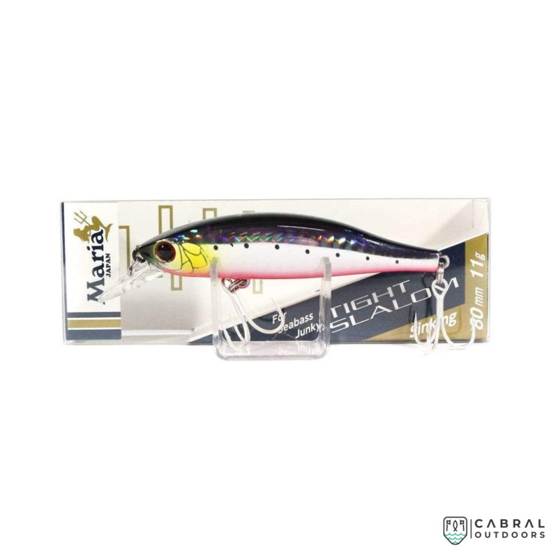 Maria Tight Slalom Sinking Minnow | Size: 80mm | 11g S01H