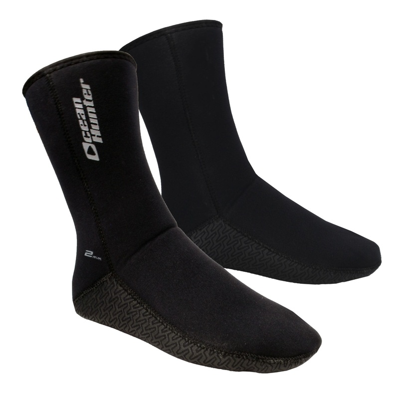 Ocean Hunter Plush Dive Fin Sock – 2mm Large