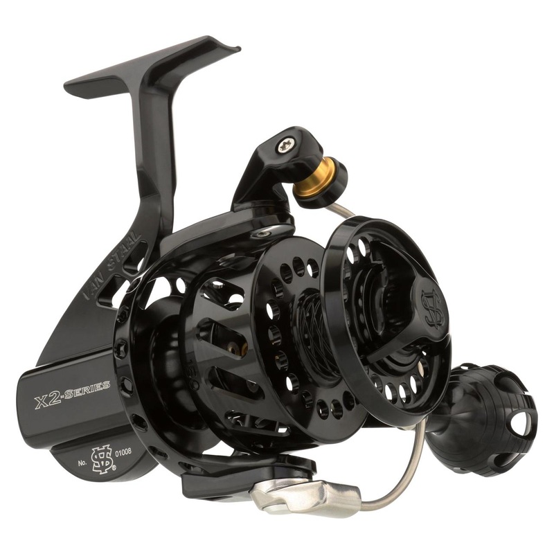 Van Staal VS X2 Bailed Spinning Reels Black VSB50X2