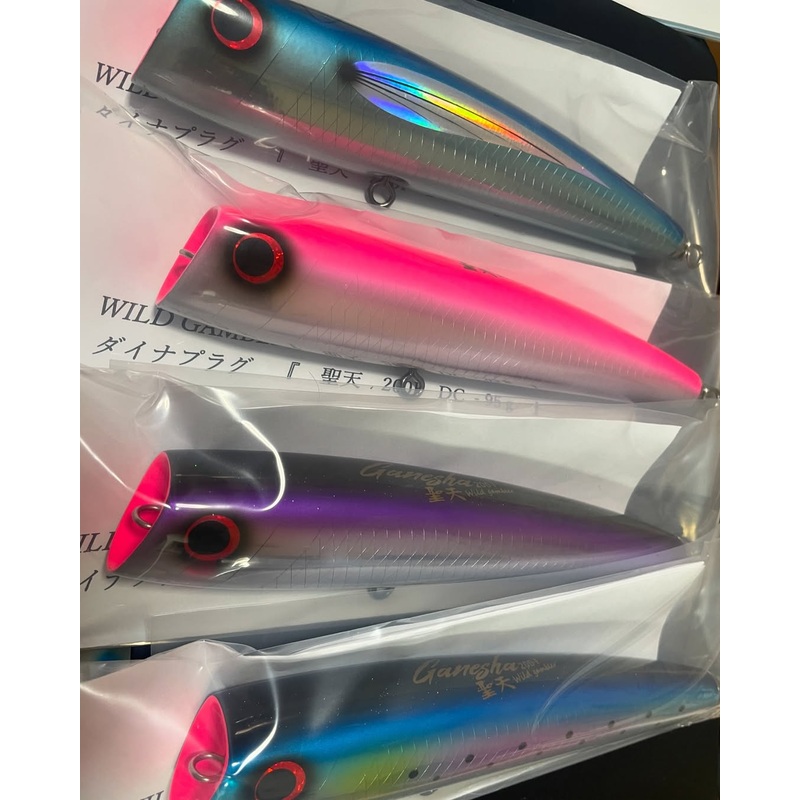 WILD GAMBLER Wood Lure GANESH Deep Cup 200F Pink Back