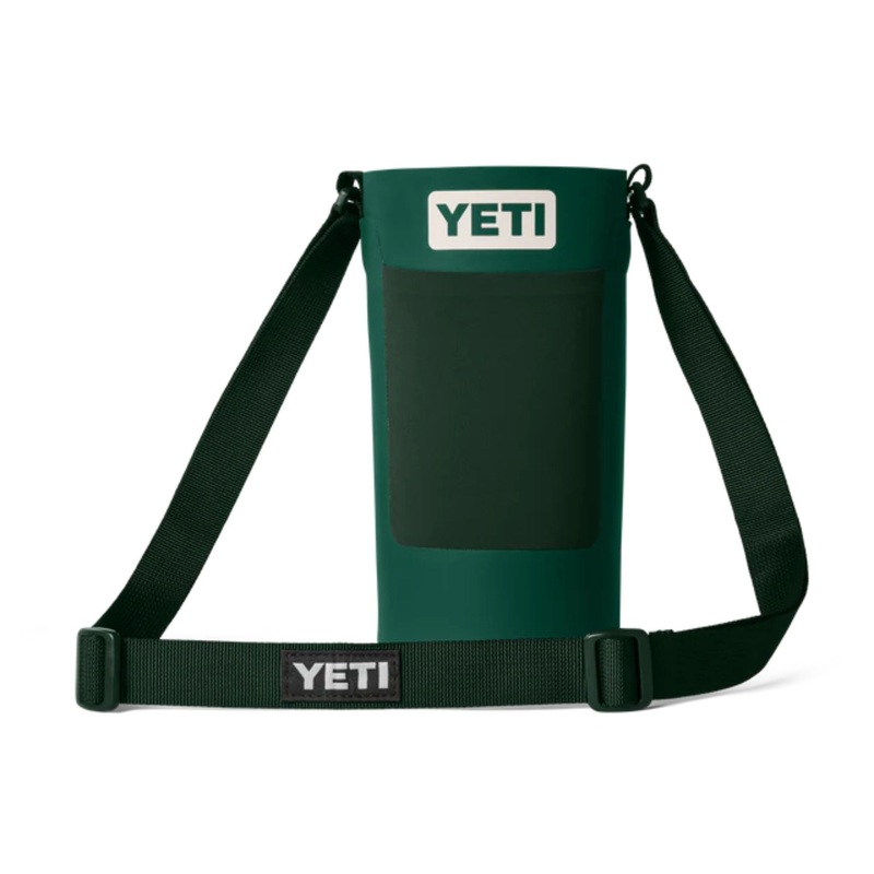 Yeti Rambler Bottle Sling LARGE Black Forest Green