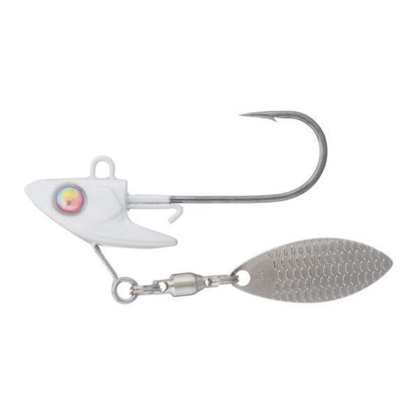 Damiki Rig Underspin Heads Natural Shad 1/4 1/0 3pk
