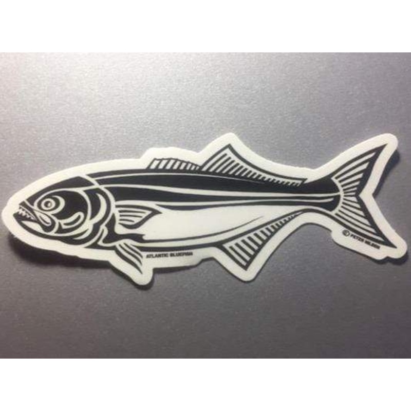 Fish Stickers “Tribal Art” Striped Bass