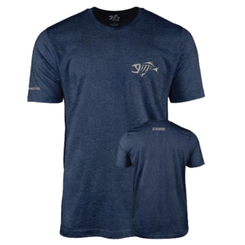 G. Loomis Topo Tee Short Sleeve T-Shirt Medium Navy