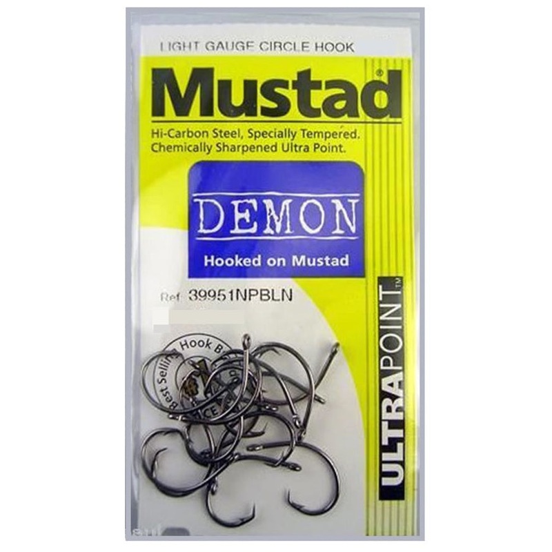 Mustad Demon 39951NPBLN Circle Hook 1