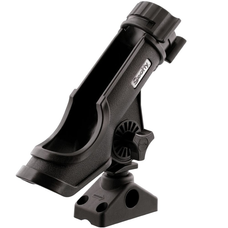 POWERLOCK ROD HOLDER – SIDE MNT – BLK 0230-BK Black