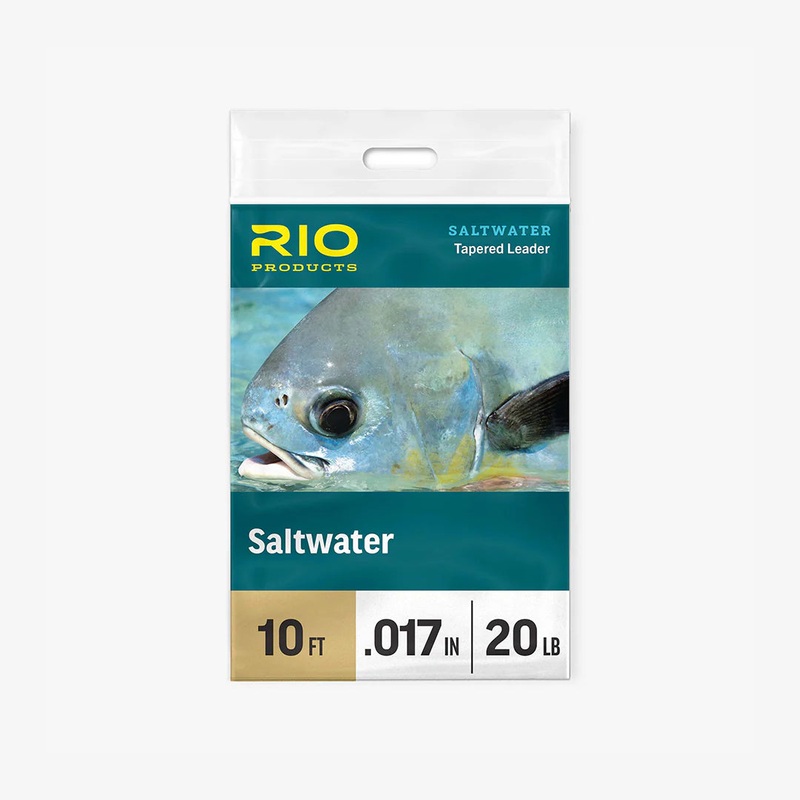 Rio Saltwater Knotless Tapered Leader 10ft 10lb