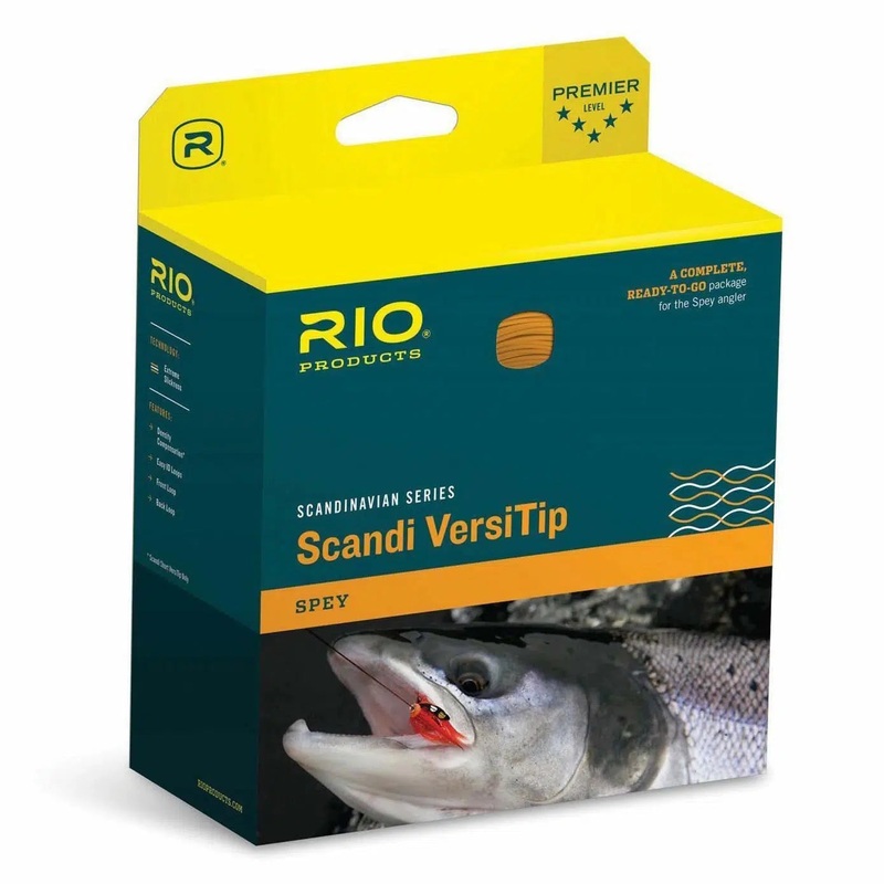 Rio Scandi VersiTip Spey Fly Line 5WT Straw