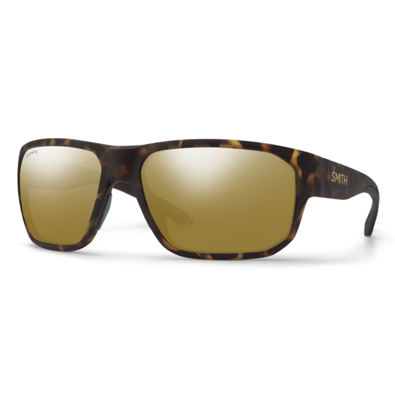 Smith Arvo Sunglasses Matte Black (ChromaPop Polarized Blue Mirror)