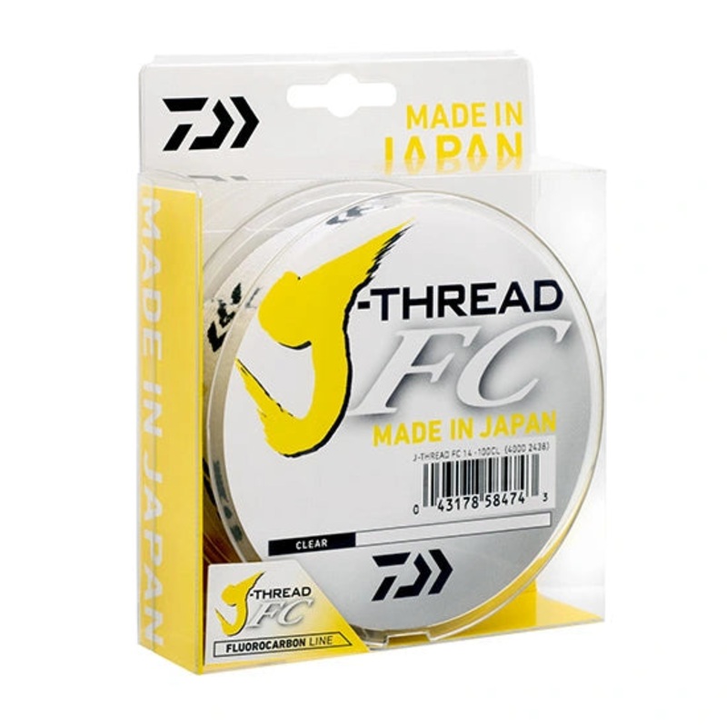 Daiwa J Thread Fluoro Leader 4lb (100m)