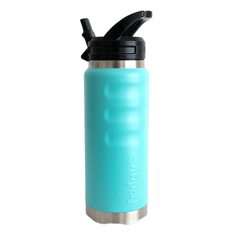 Fridgy Grip Bottle with Sipper Lid 780ml Dark Hour Black