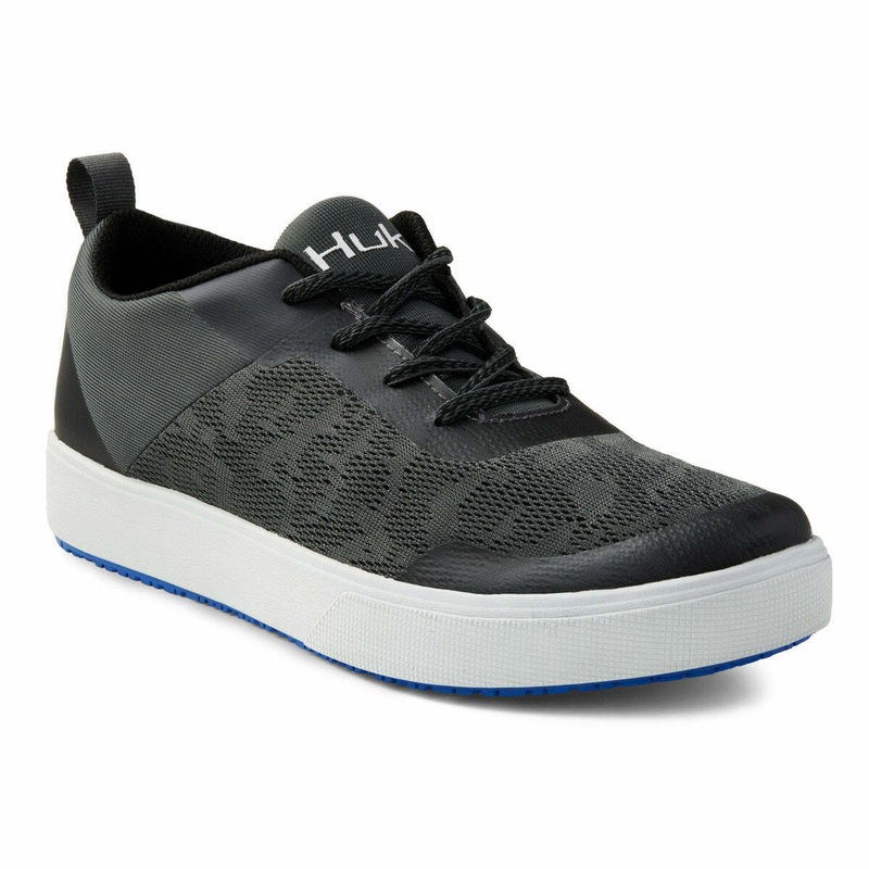 Huk Mahi Lace-Up Shoes H8021005 Overcast Grey (032) 9