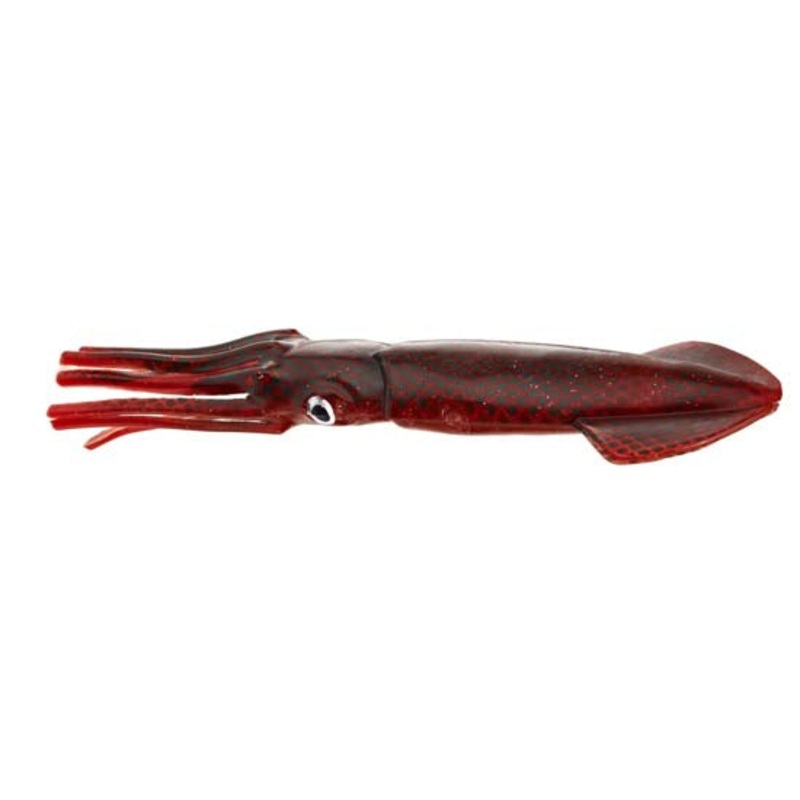 Mold Craft 5709SB 9″  Scaly Squid AMBER SQUID BLACK SCALES