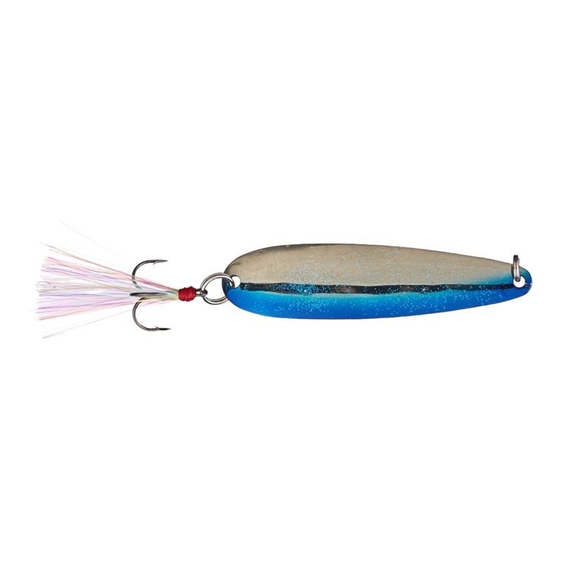 Nichols Lake Fork Flutter Spoon 4″ – 3/4 oz 3/4 oz Blue Shad